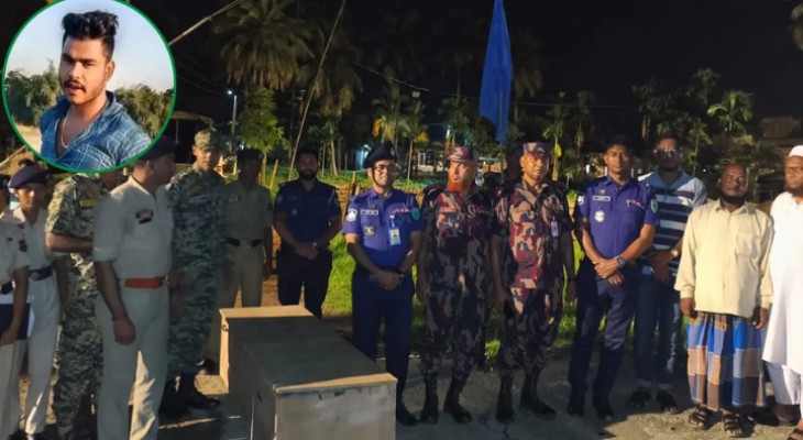 মৌলভীবাজার সীমান্তে বিএসএফের গুলিতে নিহত মুজিবুরের লাশ হস্তান্তর